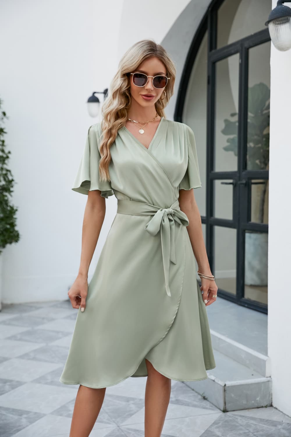 Short Sleeve Loose Dress Finest Treasure Short Sleeve Loose Dress Finest Treasure