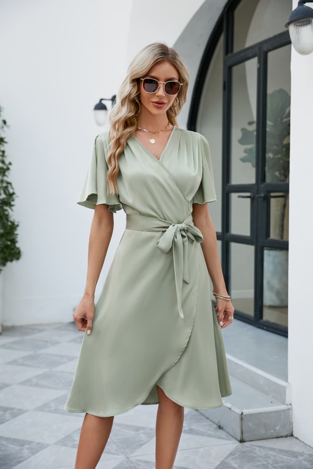 Short Sleeve Loose Dress