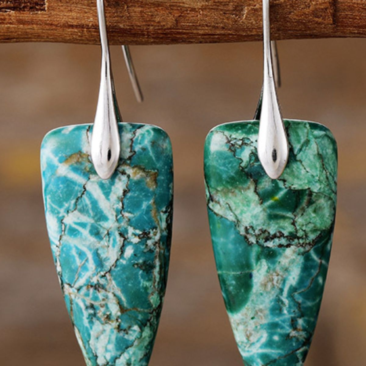 Natural Stone Earrings