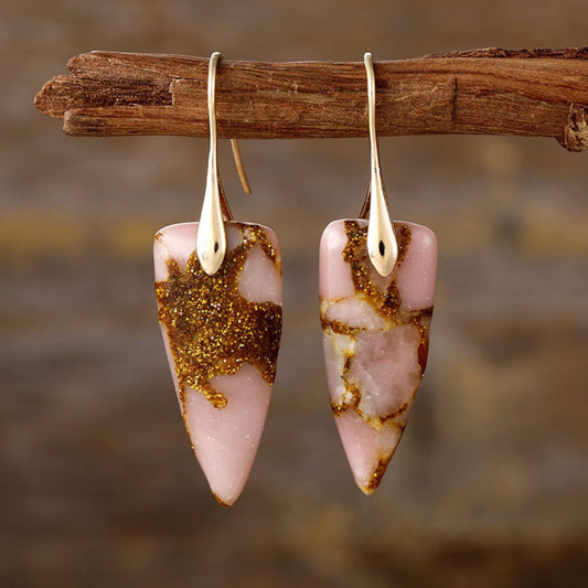 Natural Stone Earrings