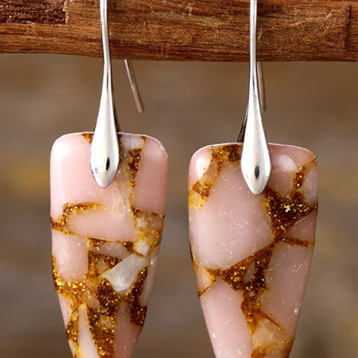 Natural Stone Earrings